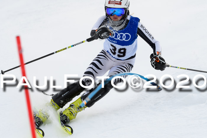 Bayerische Schülermeisterschaft Alpin Slalom 26.01.2020