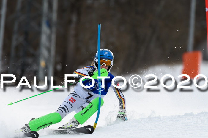 Bayerische Schülermeisterschaft Alpin Slalom 26.01.2020