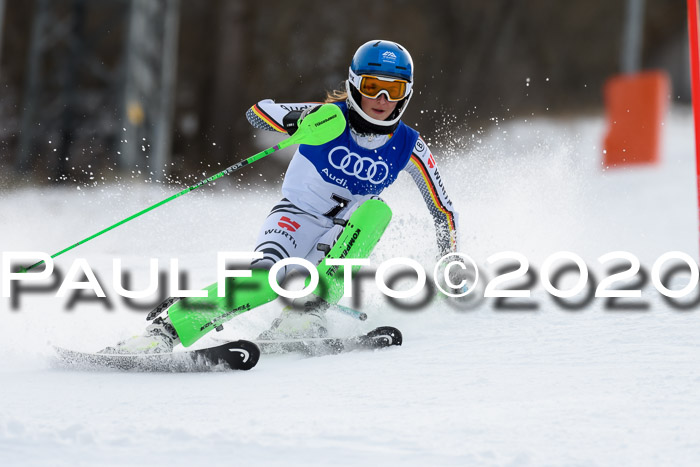 Bayerische Schülermeisterschaft Alpin Slalom 26.01.2020