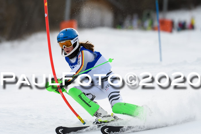 Bayerische Schülermeisterschaft Alpin Slalom 26.01.2020