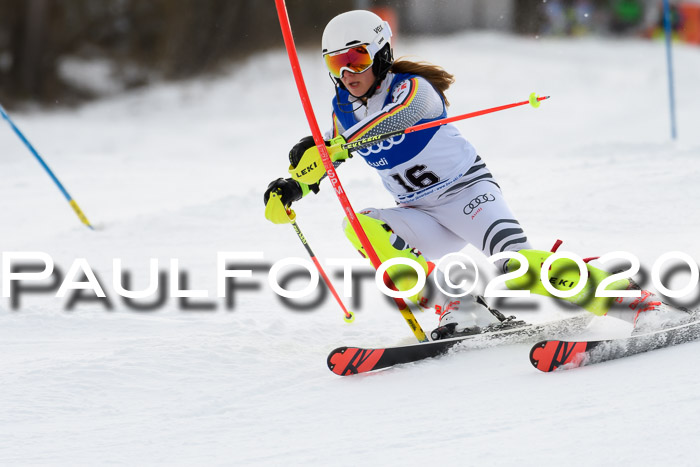 Bayerische Schülermeisterschaft Alpin Slalom 26.01.2020