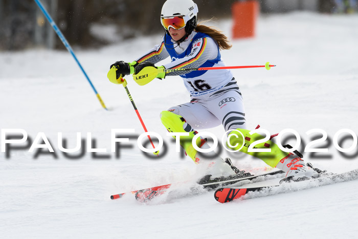 Bayerische Schülermeisterschaft Alpin Slalom 26.01.2020