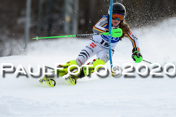 Bayerische Schülermeisterschaft Alpin Slalom 26.01.2020