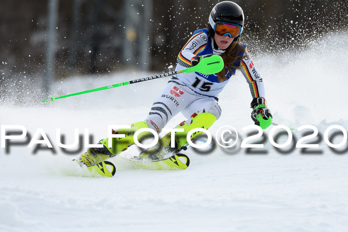 Bayerische Schülermeisterschaft Alpin Slalom 26.01.2020