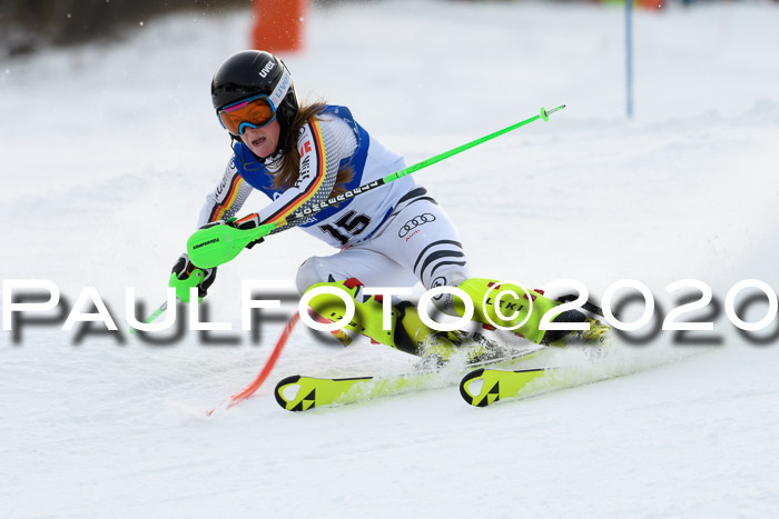 Bayerische Schülermeisterschaft Alpin Slalom 26.01.2020