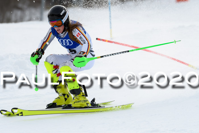 Bayerische Schülermeisterschaft Alpin Slalom 26.01.2020