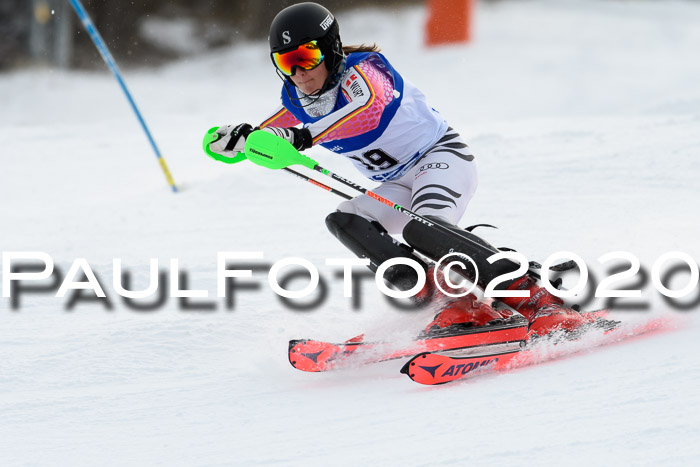 Bayerische Schülermeisterschaft Alpin Slalom 26.01.2020