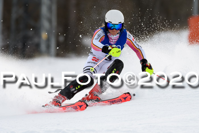 Bayerische Schülermeisterschaft Alpin Slalom 26.01.2020