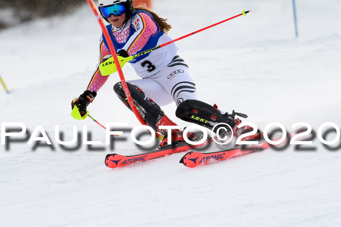 Bayerische Schülermeisterschaft Alpin Slalom 26.01.2020