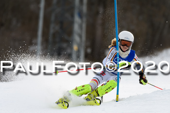 Bayerische Schülermeisterschaft Alpin Slalom 26.01.2020