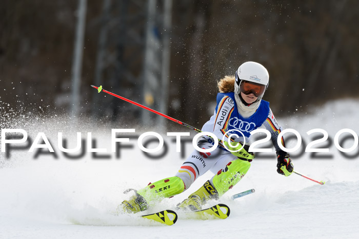 Bayerische Schülermeisterschaft Alpin Slalom 26.01.2020