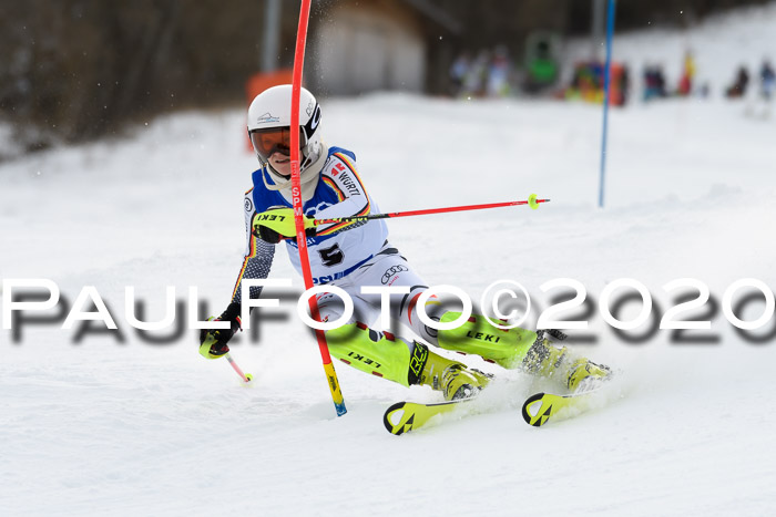 Bayerische Schülermeisterschaft Alpin Slalom 26.01.2020