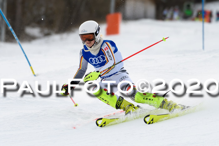 Bayerische Schülermeisterschaft Alpin Slalom 26.01.2020