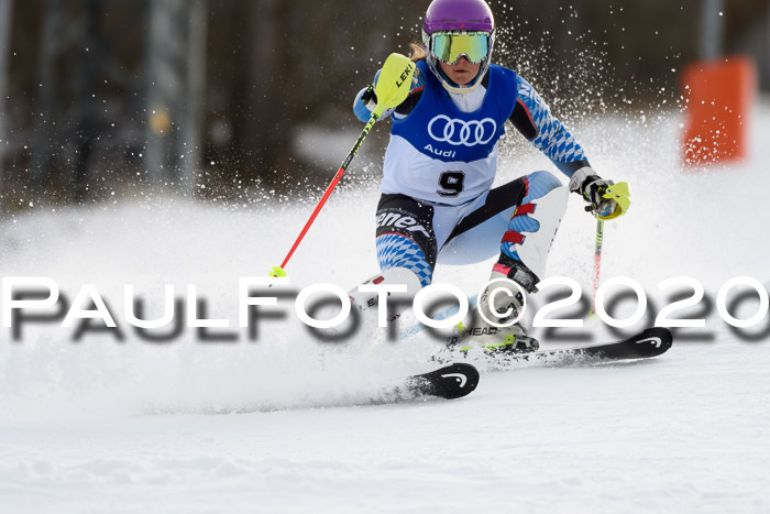 Bayerische Schülermeisterschaft Alpin Slalom 26.01.2020