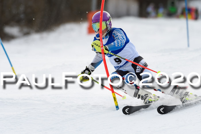 Bayerische Schülermeisterschaft Alpin Slalom 26.01.2020