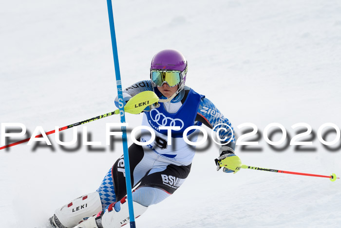 Bayerische Schülermeisterschaft Alpin Slalom 26.01.2020