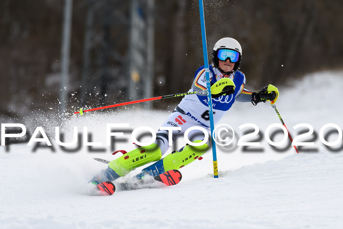 Bayerische Schülermeisterschaft Alpin Slalom 26.01.2020