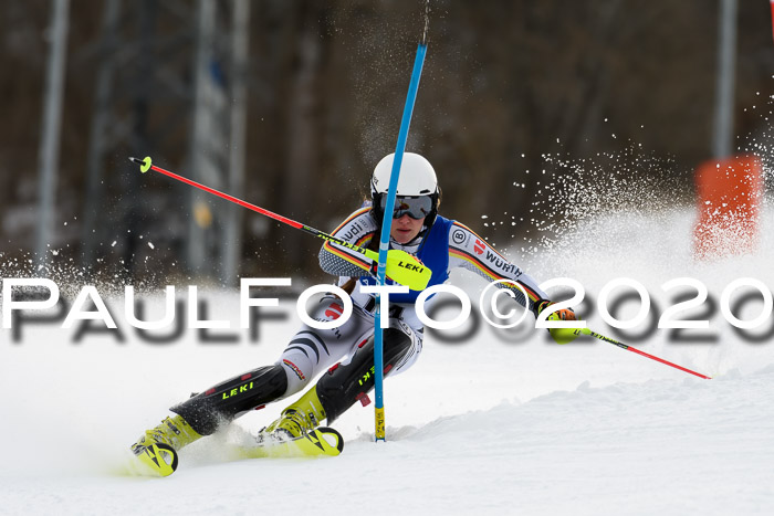 Bayerische Schülermeisterschaft Alpin Slalom 26.01.2020