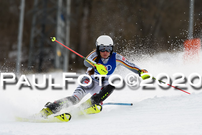 Bayerische Schülermeisterschaft Alpin Slalom 26.01.2020