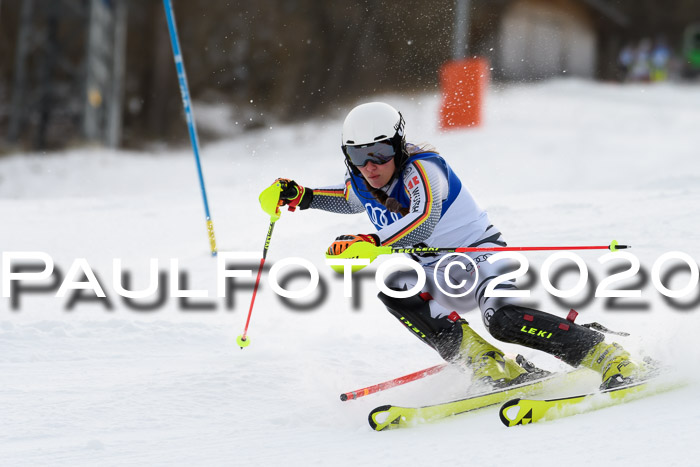 Bayerische Schülermeisterschaft Alpin Slalom 26.01.2020