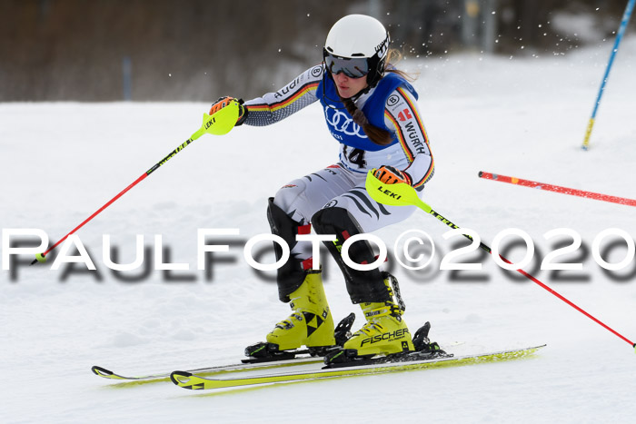 Bayerische Schülermeisterschaft Alpin Slalom 26.01.2020