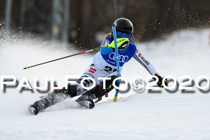 Bayerische Schülermeisterschaft Alpin Slalom 26.01.2020