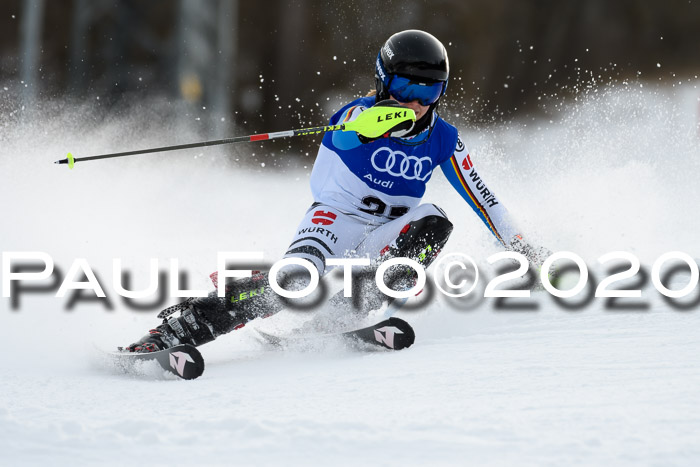 Bayerische Schülermeisterschaft Alpin Slalom 26.01.2020