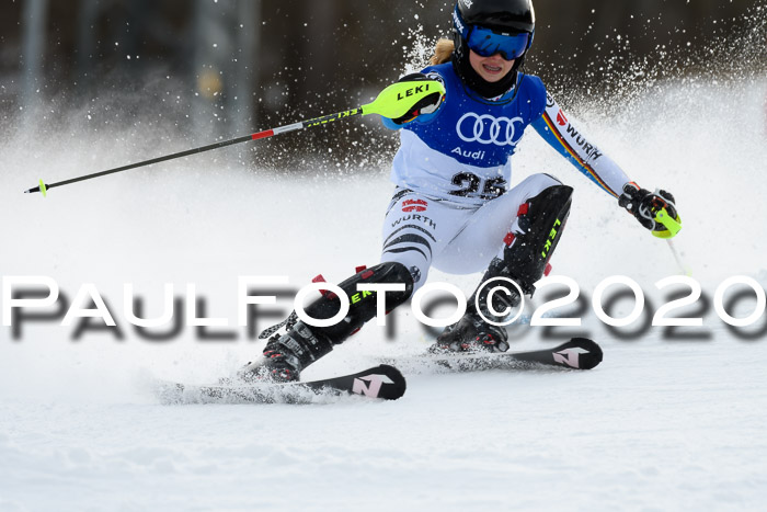 Bayerische Schülermeisterschaft Alpin Slalom 26.01.2020