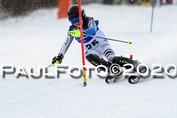 Bayerische Schülermeisterschaft Alpin Slalom 26.01.2020