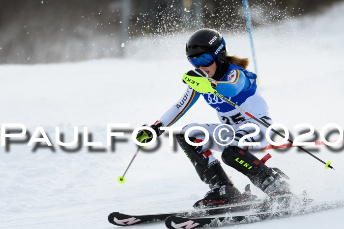 Bayerische Schülermeisterschaft Alpin Slalom 26.01.2020