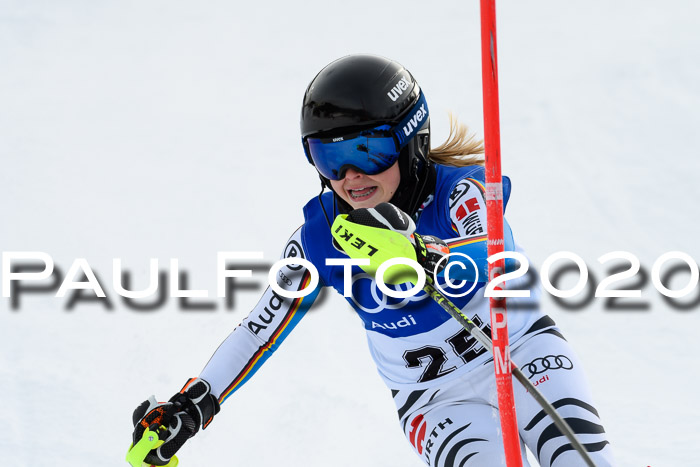 Bayerische Schülermeisterschaft Alpin Slalom 26.01.2020