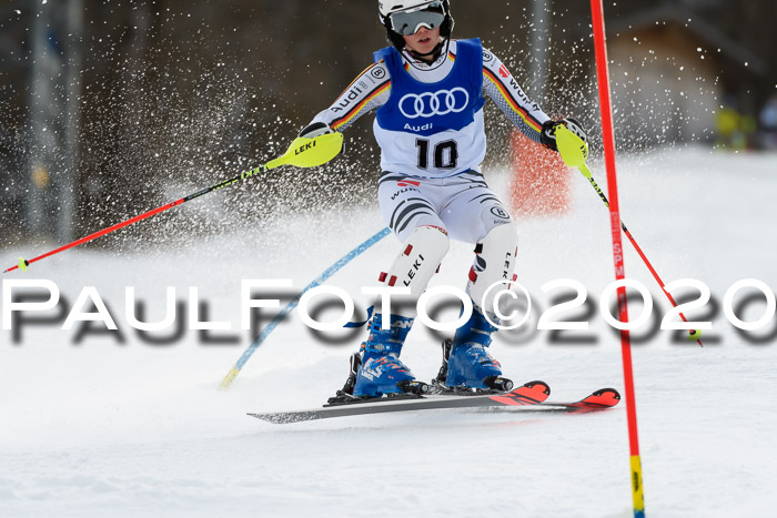 Bayerische Schülermeisterschaft Alpin Slalom 26.01.2020