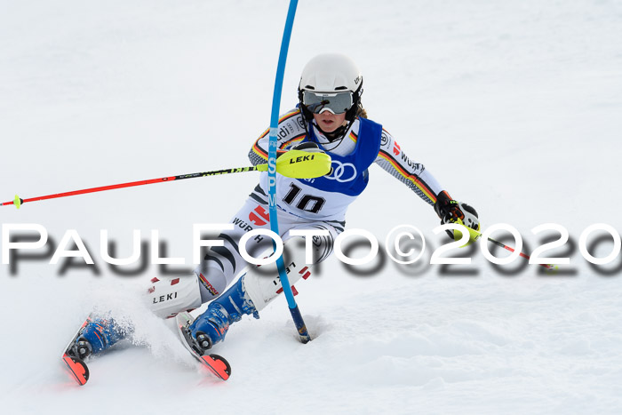 Bayerische Schülermeisterschaft Alpin Slalom 26.01.2020