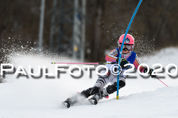 Bayerische Schülermeisterschaft Alpin Slalom 26.01.2020