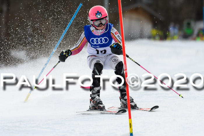 Bayerische Schülermeisterschaft Alpin Slalom 26.01.2020