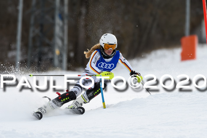 Bayerische Schülermeisterschaft Alpin Slalom 26.01.2020