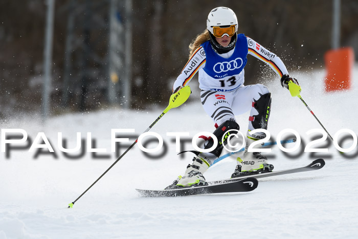 Bayerische Schülermeisterschaft Alpin Slalom 26.01.2020