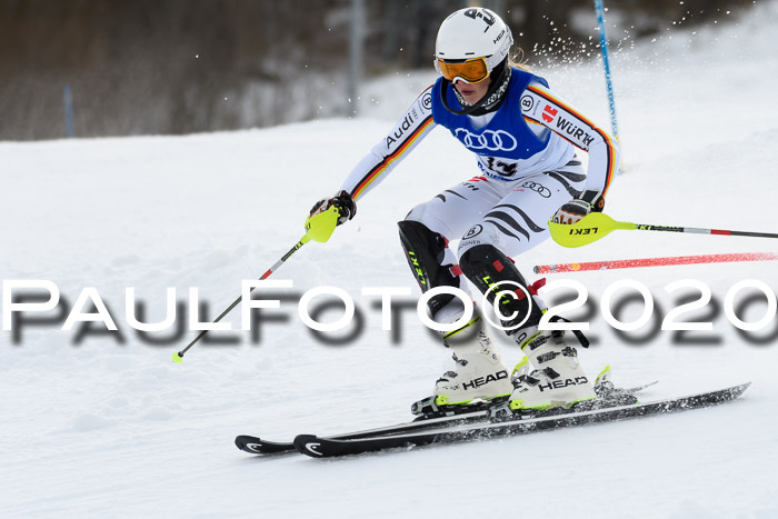 Bayerische Schülermeisterschaft Alpin Slalom 26.01.2020