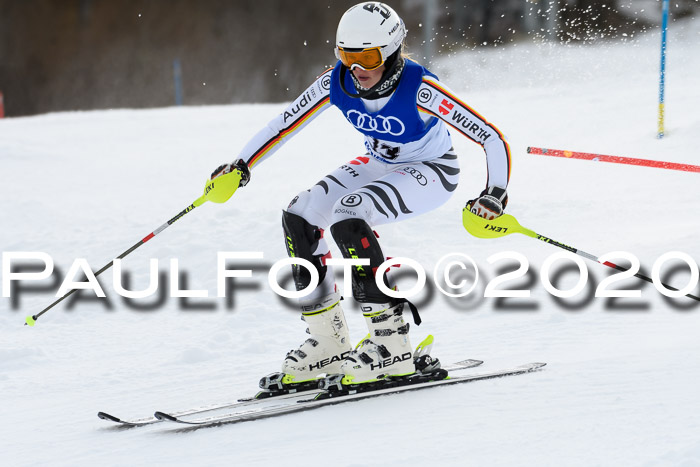 Bayerische Schülermeisterschaft Alpin Slalom 26.01.2020