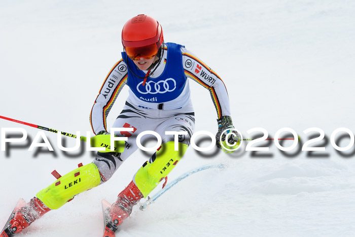 Bayerische Schülermeisterschaft Alpin Slalom 26.01.2020