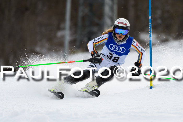 Bayerische Schülermeisterschaft Alpin Slalom 26.01.2020