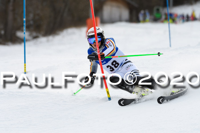 Bayerische Schülermeisterschaft Alpin Slalom 26.01.2020