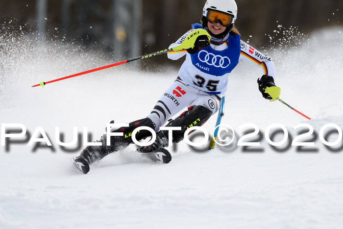 Bayerische Schülermeisterschaft Alpin Slalom 26.01.2020