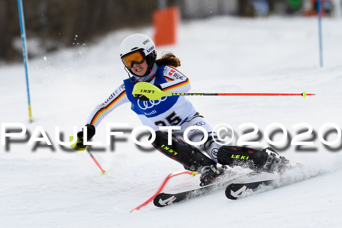 Bayerische Schülermeisterschaft Alpin Slalom 26.01.2020