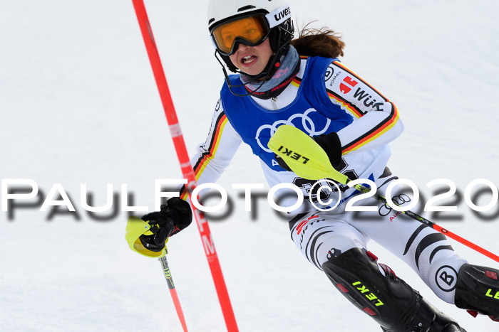 Bayerische Schülermeisterschaft Alpin Slalom 26.01.2020