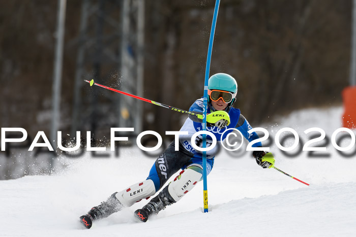 Bayerische Schülermeisterschaft Alpin Slalom 26.01.2020