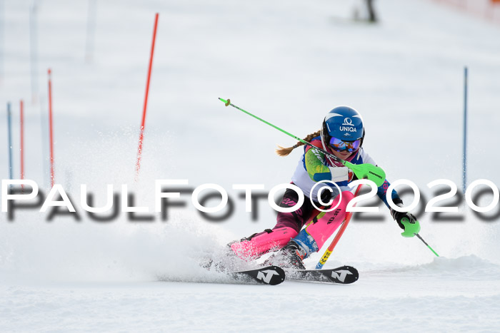 Bayerische Schülermeisterschaft Alpin Slalom 26.01.2020