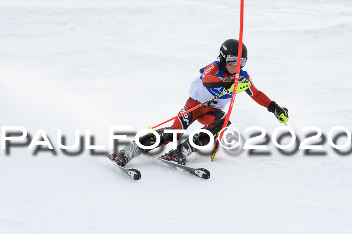 Bayerische Schülermeisterschaft Alpin Slalom 26.01.2020