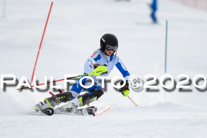 Bayerische Schülermeisterschaft Alpin Slalom 26.01.2020