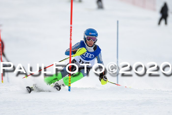 Bayerische Schülermeisterschaft Alpin Slalom 26.01.2020